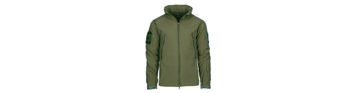 Military softshell jackets
