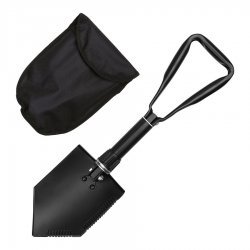 Fosco Tri Fold shovel with Cover