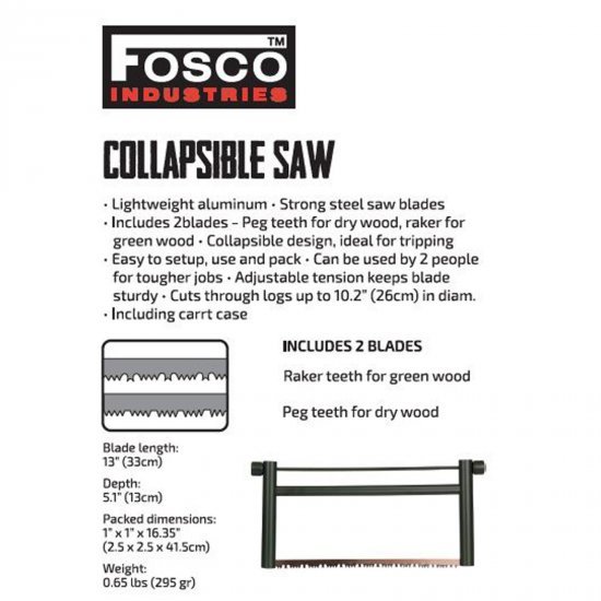 Fosco folding saw lightweight
