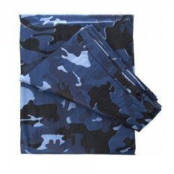 Fosco Tarpaulin PE 4x3 Sky Blue Camouflage