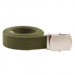 Fostex web belt with chrome buckle