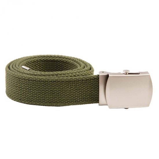 Fostex web belt with chrome buckle