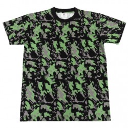 KM Streetwear T-shirt Northern lights camouflage