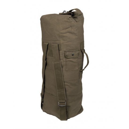 Mil-Tec Duffle Bag US with Double Shoulder Straps | Cotton