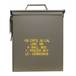 Mil-Tec Ammunition Box M9 Caliber .50 | US | Steel