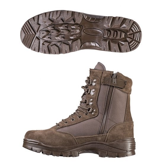 vuilnis Monumentaal datum Buy Mil-tec Tactical Boots With Ykk Zipper On The Side | Outdoor & Military