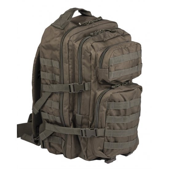 Mil-Tec 36l Large US Assault Patrol Tactical Backpack MOLLE Rucksack UCP  Camo for sale online
