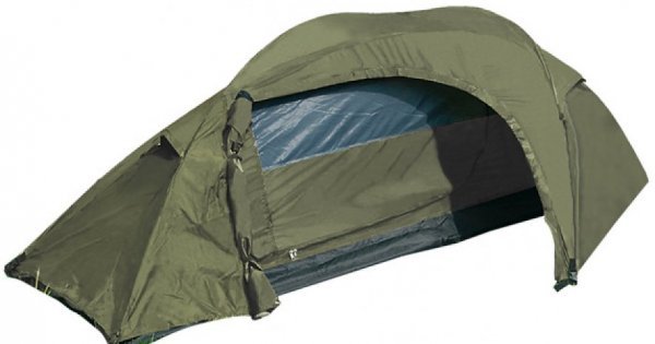 Mil-Tec Recom 1-Man Tent, Olive Green, 240 x 135 x 85 cm : :  Sports & Outdoors