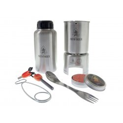 Pathfinder Bottle Cooking kit stainless steel
