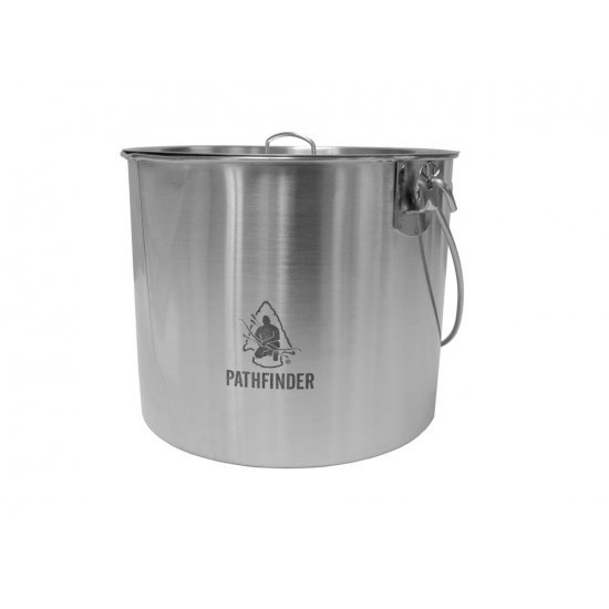 Pathfinder Bush Pot with Lid stainless steel 3.5 liter